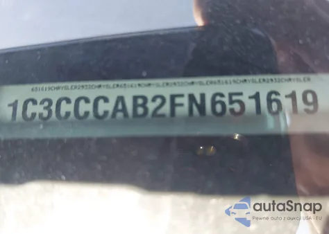 2015 Chrysler 200 Limited из США, поврежденный, VIN 1C3CCCAB2FN651619